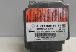 500405080058 блок управління AirBag (SRS) Mercedes-Benz E W211 2002