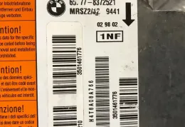 H4T8A08A766 блок управління AirBag (SRS) BMW 5 E39 2001
