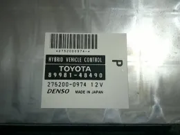 8998148490 блок управления двигателем Toyota Harrier