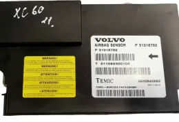 T011082300108 блок управління AirBag (SRS) Volvo XC60 2011