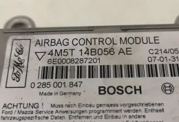 6E0008287201 блок управління AirBag (SRS) Ford Focus C-MAX 2007