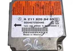 A2118209485 блок управління airbag (srs) Mercedes-Benz C W203 2005 р.в.