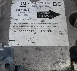 BCS0050579Y блок управління AirBag (SRS) Opel Astra G 2003