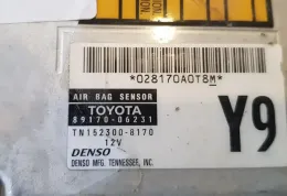 8917006231 блок управления AirBag (SRS) Toyota Corolla E120 E130 2004
