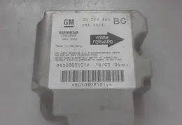 BGS0809101V блок управления AirBag (SRS) Opel Astra G 2001