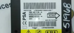 51968 блок управління AirBag (SRS) Citroen C3 2002