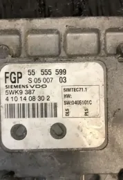S0500503 блок управления ECU Opel Zafira A 2001