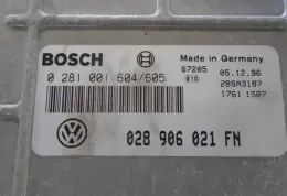 0281001604605 блок управления ECU Seat Toledo I (1L) 1991