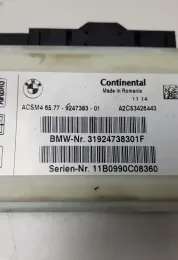 65779247383 блок управления AirBag (SRS) BMW X3 F25 2011