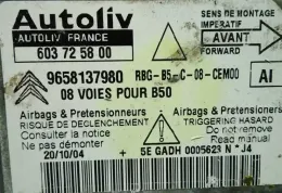 48559 блок управления AirBag (SRS) Citroen C4 I 2004