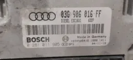 0281011805 блок управления двигателем Audi A3 S3 A3 Sportback 8P 2004