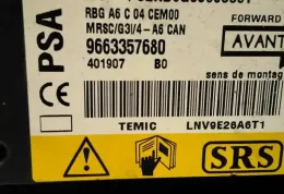 48589 блок управления AirBag (SRS) Citroen C2 2003