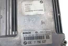 7797376 блок управления двигателем BMW 5 E60 E61 2009