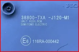 38800TXAJ120 блок управления Honda