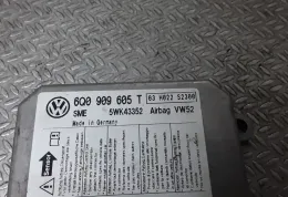 6Q0909605T блок управління AirBag (SRS) Volkswagen Caddy 2006