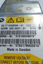 Блок управления подушек безопасности 9160558 bmw e60 e61 e63 9118931 9114215 6978374 9145401