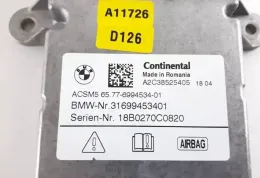 31699453401 блок управления AirBag (SRS) BMW 5 G30 G31 2017