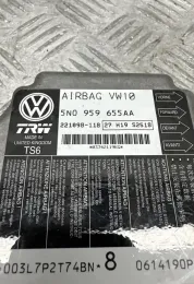 0614190P блок управления AirBag (SRS) Volkswagen PASSAT B7 2012