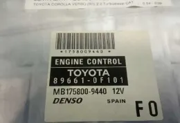 MB1758009440 блок управління Toyota Corolla Verso AR10 2004