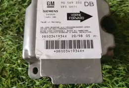 0BS0341934X блок управління AirBag (SRS) Opel Vectra B 1999