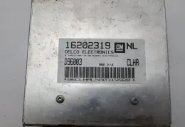 GM16202319 блок управления двигателем Opel Vectra B 2001 - фото