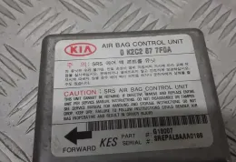 0K2C2677F0A блок управління AirBag (SRS) KIA Carens I 2001