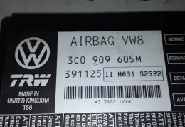 003B1PPFW75 блок управления AirBag (SRS) Volkswagen PASSAT B6 2006