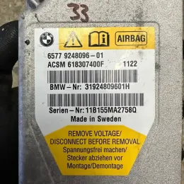 31024809601H блок управления AirBag (SRS) BMW 5 F10 F11 2011
