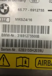 02BB155H2039U блок управления AirBag (SRS) BMW 3 E46 2001