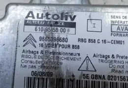 6546H9 блок управління AirBag (SRS) Citroen C4 Grand Picasso 2009