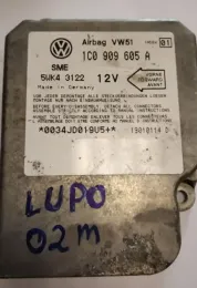 0034JD019U5 блок управління AirBag (SRS) Volkswagen Lupo 2001