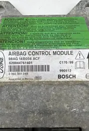620044761401 блок управления AirBag (SRS) Ford Focus 2000