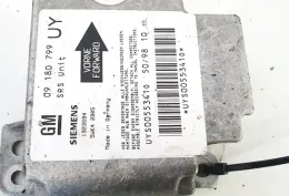 UYS00553410 блок управління AirBag (SRS) Opel Astra G 1999