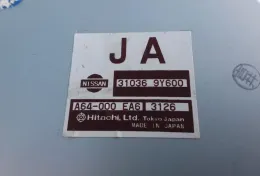 Блок управления АКПП 310369Y600 Nissan Teana J31