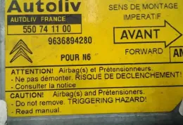 48514 блок управления AirBag (SRS) Citroen Xsara 2000