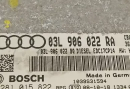 03L906022RA блок управления двигателем Audi A3 S3 8P 2009