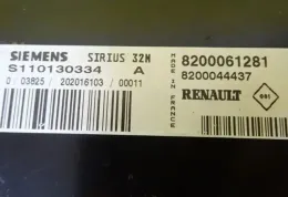 82000061281 блок управления ECU Renault Clio II 2000