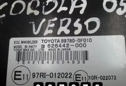 Блок управления 89661-0F070 corolla verso mb275000-7384