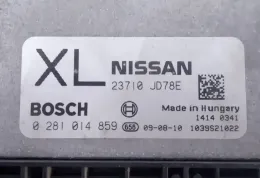 E3B4291 блок управления двигателем Nissan Qashqai 2007