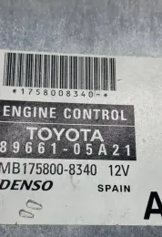 MB1758008340 блок управління ECU Toyota Avensis T250 2005