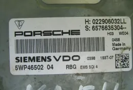 Блок управления двс Porsche Cayenne 4.8 2008 год