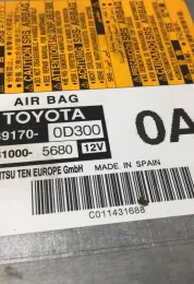 231000 блок управления AirBag (SRS) Toyota Yaris 2015