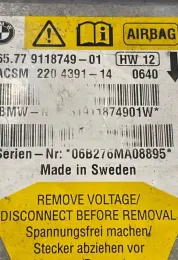 06B276MA08895 блок управления AirBag (SRS) BMW 5 E60 E61 2006