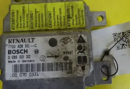 7700428311C блок управления AirBag (SRS) Renault Clio II 2000