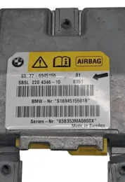 03B353MA0800X блок управління AirBag (SRS) BMW 5 E60 E61 2005