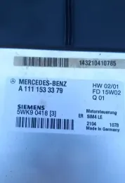 143210410785 блок управління двигуном Mercedes-Benz C W203 2005