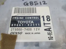 8966143111 блок управления двигателем Toyota
