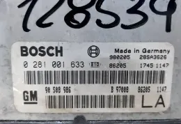 128539 блок управления ECU Opel Vectra B 1995