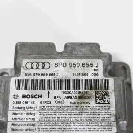 8P0959655J блок управління airbag (srs) Audi A3 S3 8P 2008 р.в.