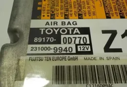 2310009940 блок управления AirBag (SRS) Toyota Yaris 2017